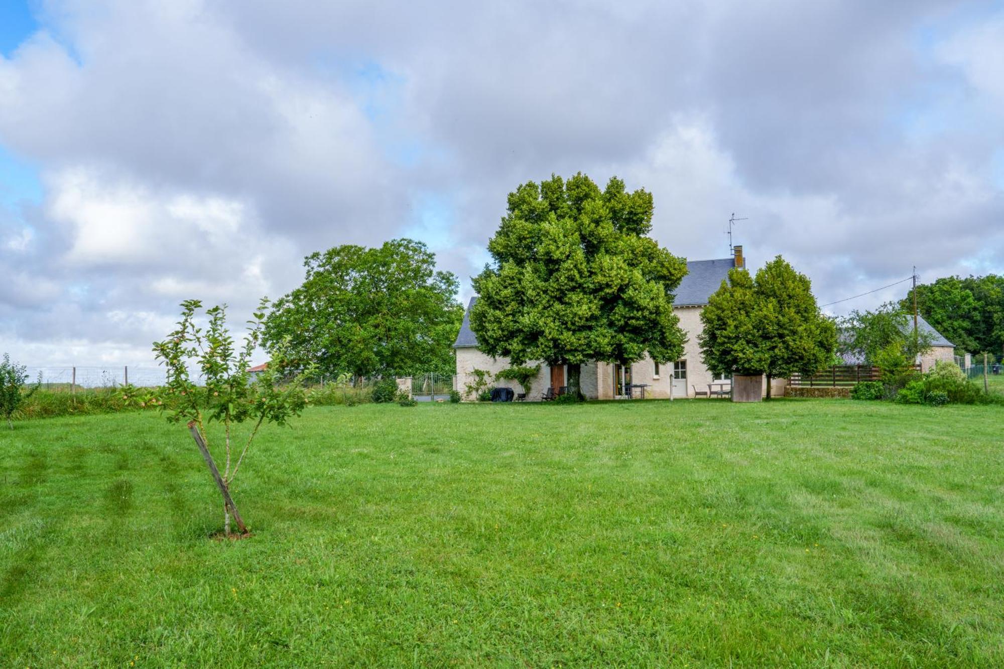 Maison Campagne Proche Tours Et Loches 6 Personnes Saint-Branchs Luaran gambar