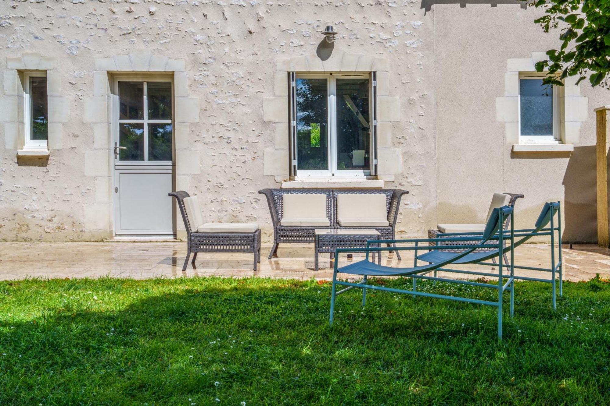 Maison Campagne Proche Tours Et Loches 6 Personnes Saint-Branchs Luaran gambar
