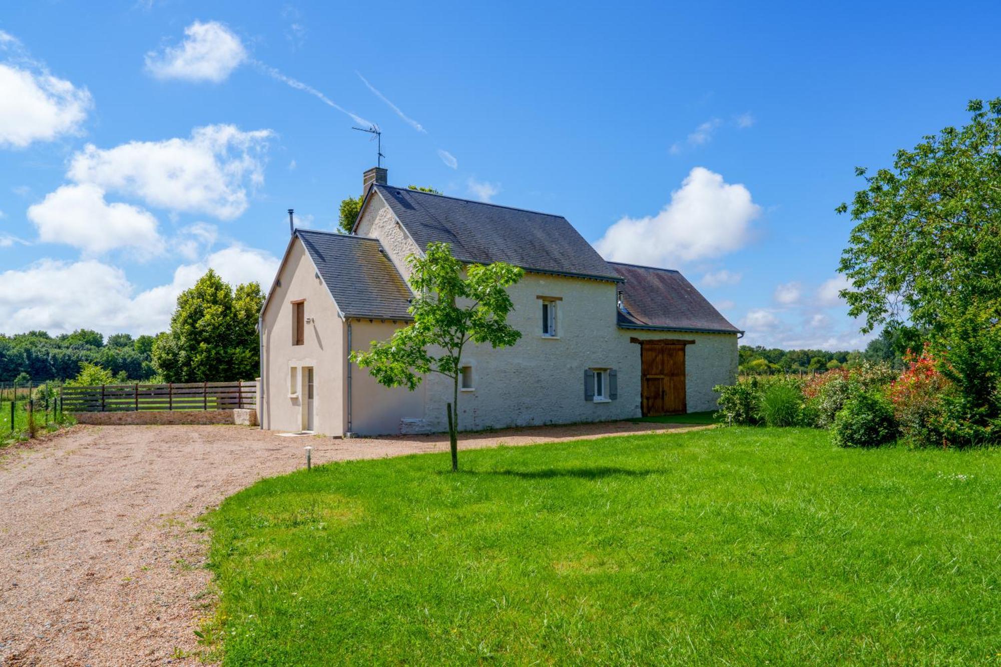 Maison Campagne Proche Tours Et Loches 6 Personnes Saint-Branchs Luaran gambar